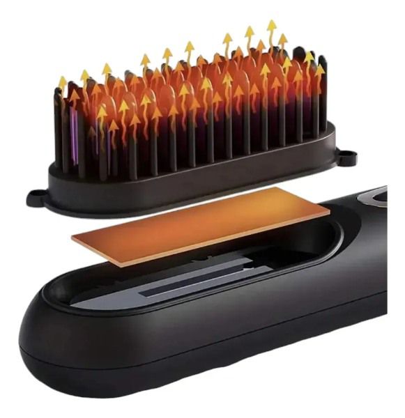 Miniatura 2 de Cepillo Alisador de Cabello Portátil